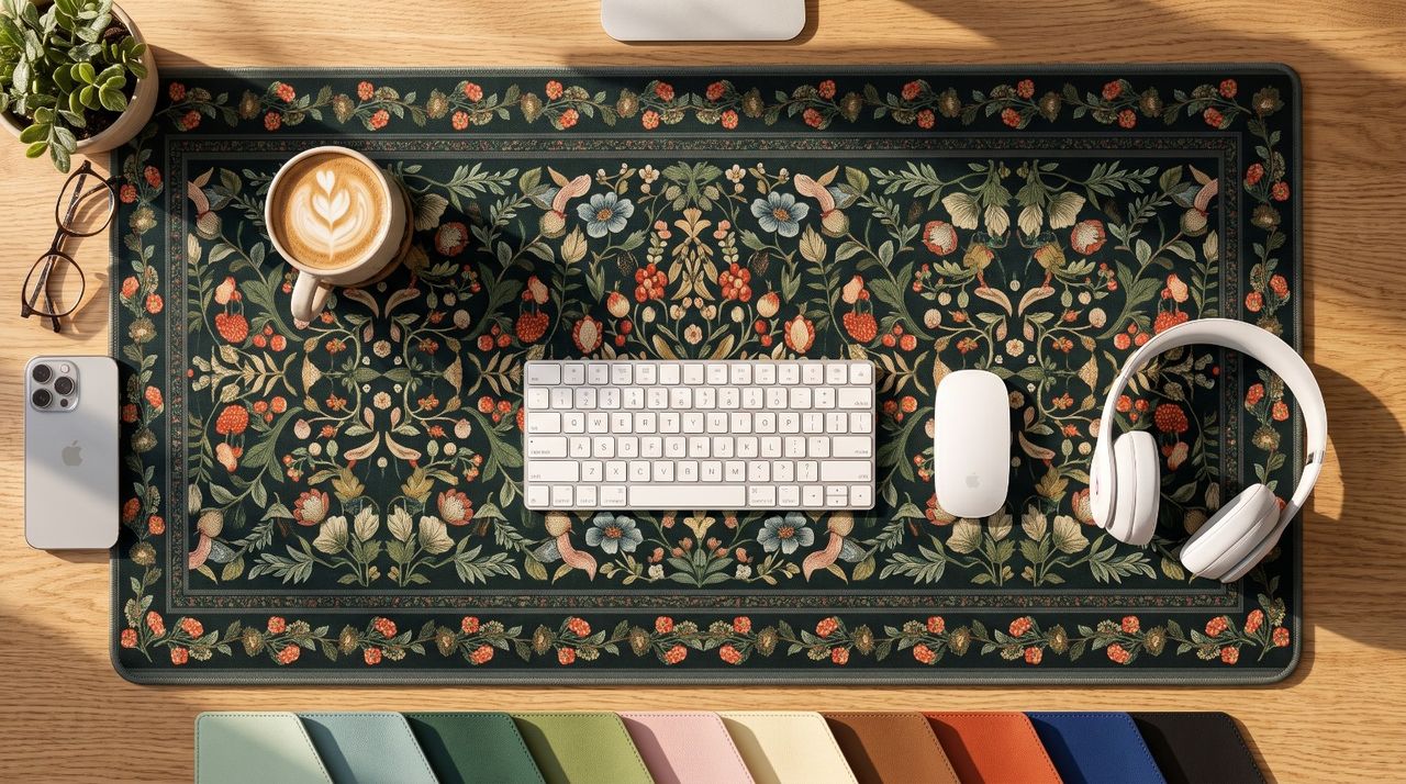  These 12 arty desk mats will transform your work space 